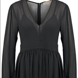 🎈MICHAEL KORS Black Tulle Midi Dress